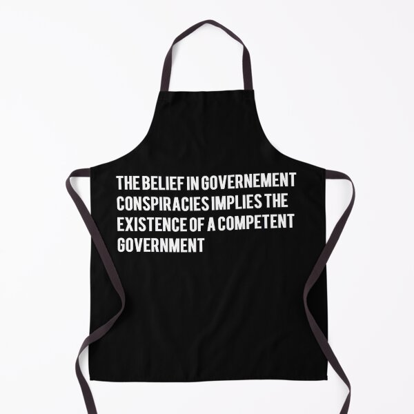 Item preview, The Belief in Government Conspiracies designed and sold by Infernal Machines.