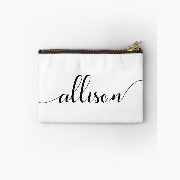 Item preview, Allison - Custom name on delicate black cursive font designed and sold by To the Lua.