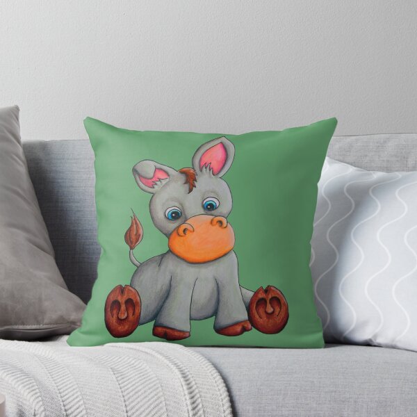 Item preview, Dusty the Delightful Donkey - I Love the Quirky  designed and sold by ILoveTheQuirky.