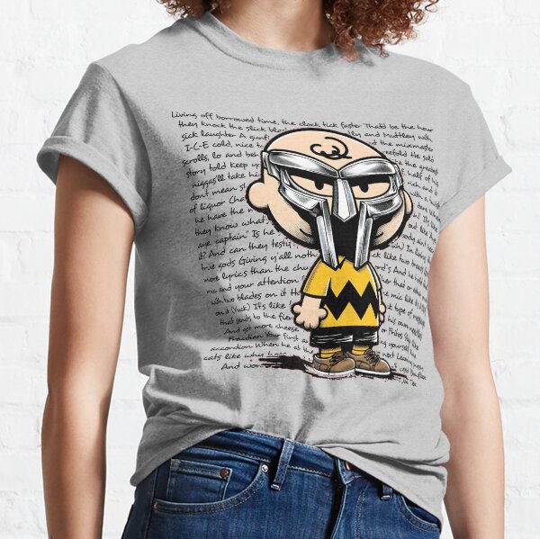 Mf doom charlie brown shirt 2025