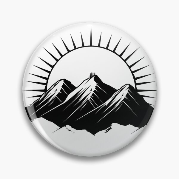 Item preview, Mountain Sunrise Silhouette designed and sold by Chaotic Cuties.