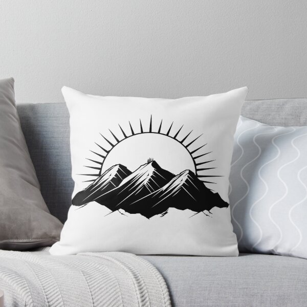 Item preview, Mountain Sunrise Silhouette designed and sold by Chaotic Cuties.