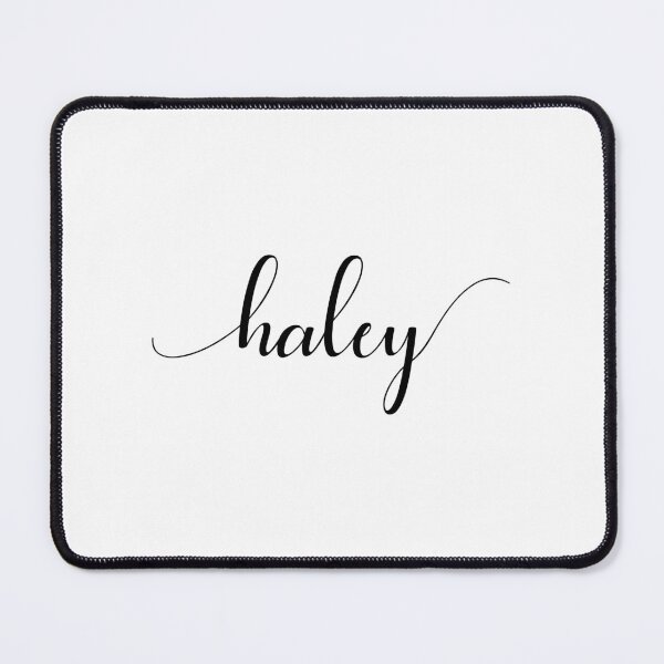 Item preview, Haley - Custom name on delicate black cursive font designed and sold by To the Lua.