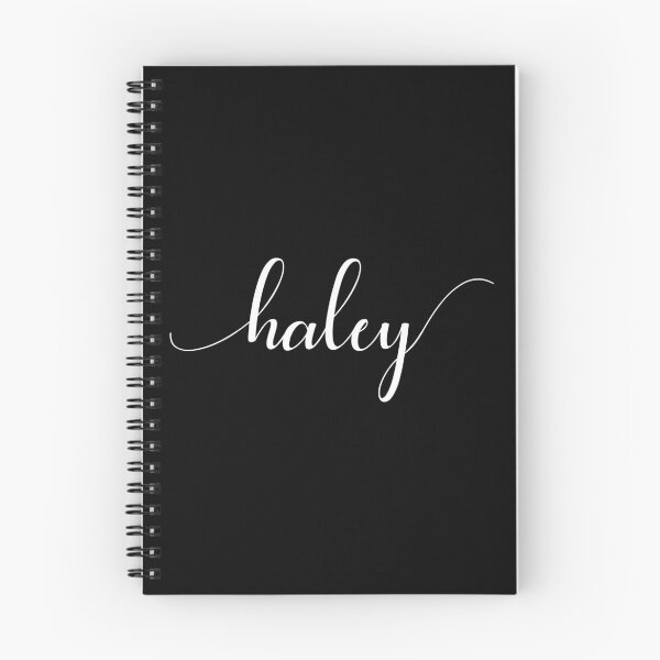 Item preview, Haley - Custom name on delicate black cursive font designed and sold by To the Lua.