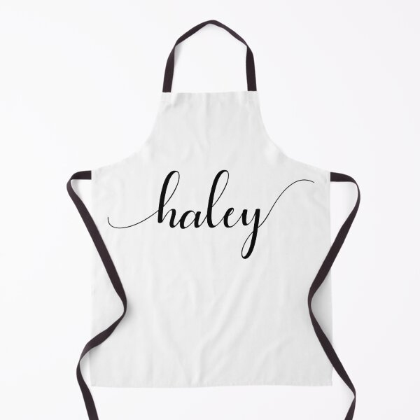 Item preview, Haley - Custom name on delicate black cursive font designed and sold by To the Lua.