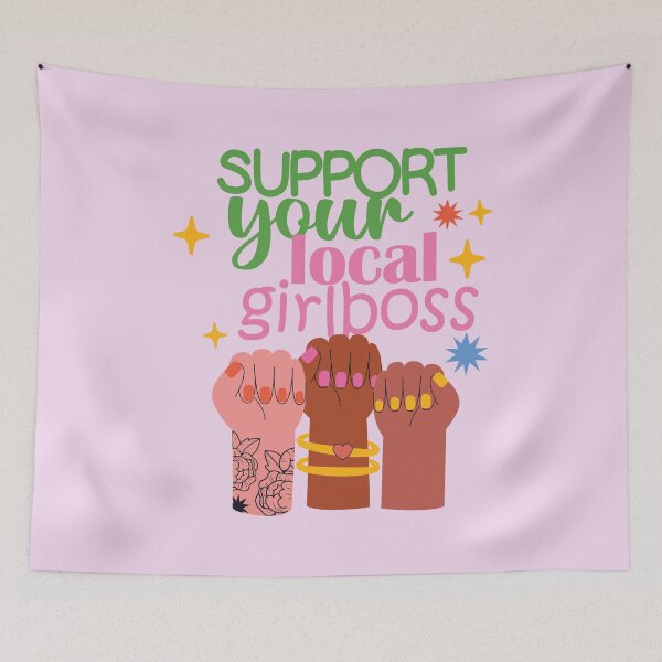 Item preview, Support Your Local Girlboss designed and sold by bolimj.