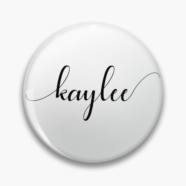 Item preview, Kaylee - Custom name on delicate black cursive font designed and sold by To the Lua.