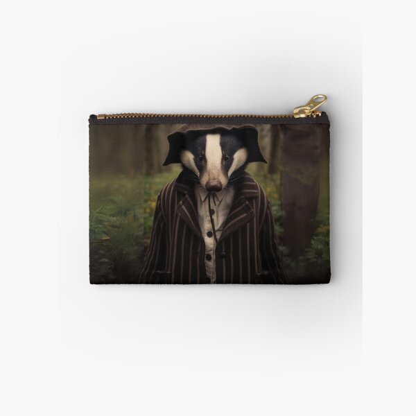 Item preview, Dapper Badger in the Woods designed and sold by Sillytoe.