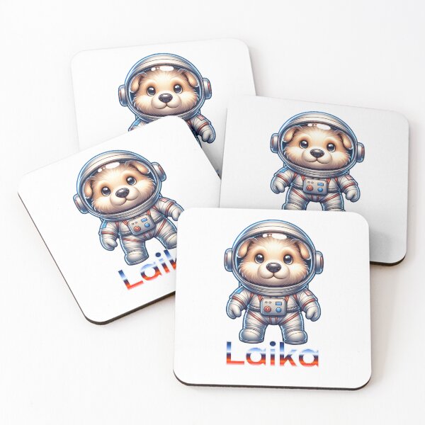 Item preview, Laika the Space Dog Cartoon designed and sold by JesNoh.