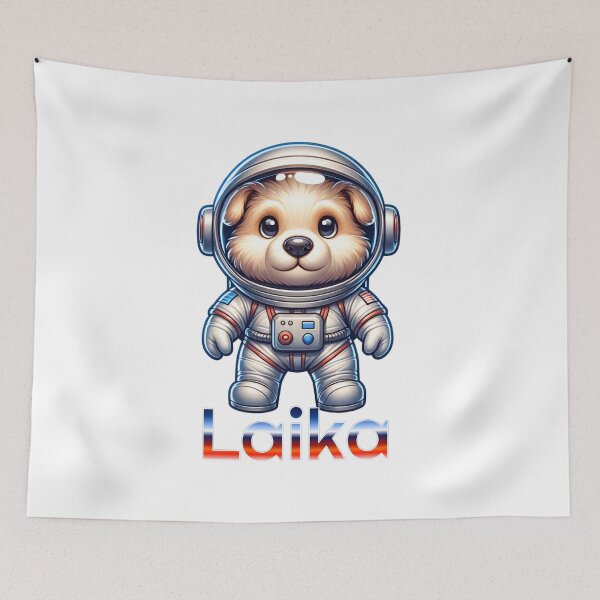 Item preview, Laika the Space Dog Cartoon designed and sold by JesNoh.