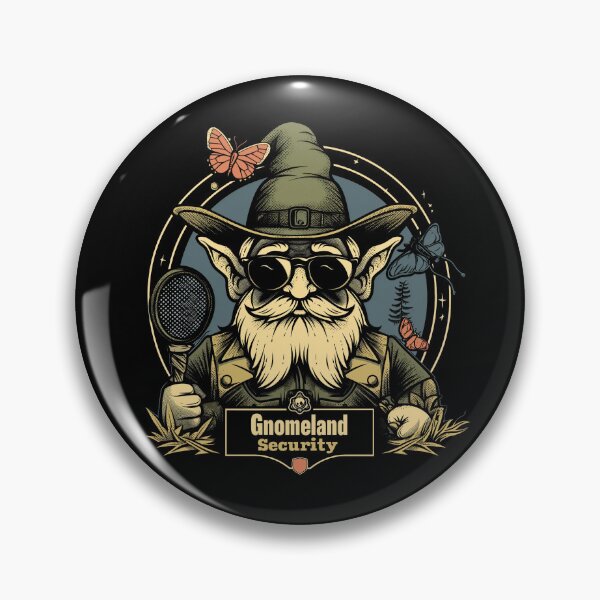 Item preview, Gnomeland Security designed and sold by ChivalryChic.