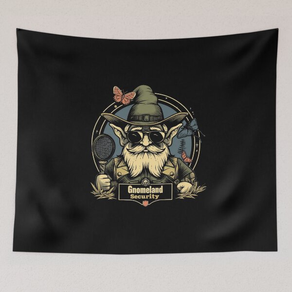 Item preview, Gnomeland Security designed and sold by ChivalryChic.