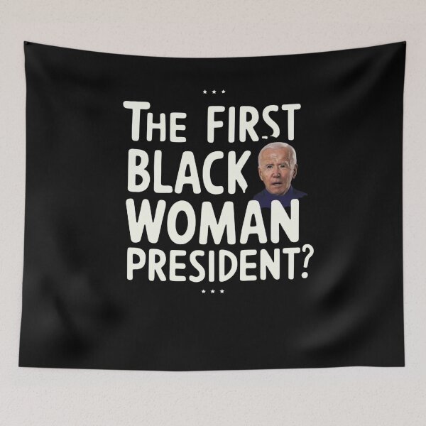 Item preview, The First Black Woman President  designed and sold by Flirt-Teez.
