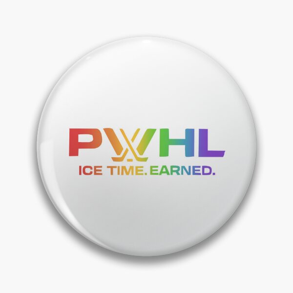 Item preview, Pride  Pwhl logo “ice time earned” designed and sold by Erika Dee.