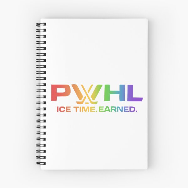Item preview, Pride  Pwhl logo “ice time earned” designed and sold by Erika Dee.