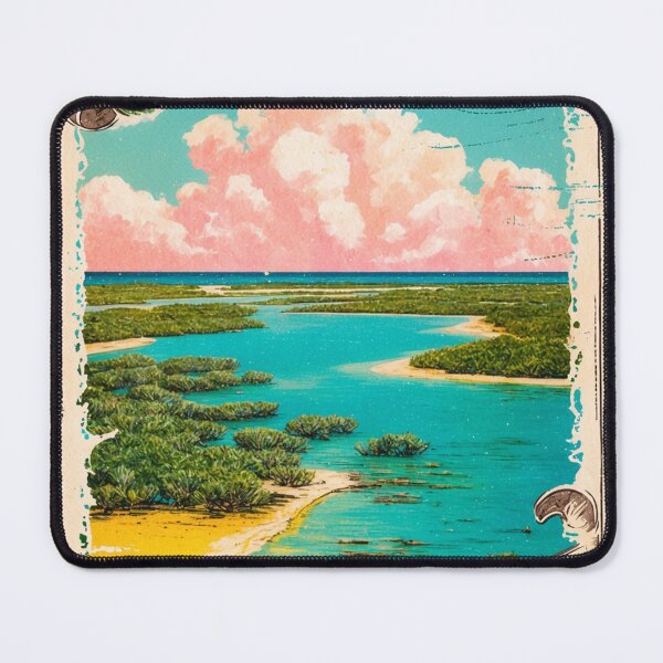 Item preview, Biscayne National Park Postcard Vintage Retro Travel designed and sold by TravelPostcardGems.