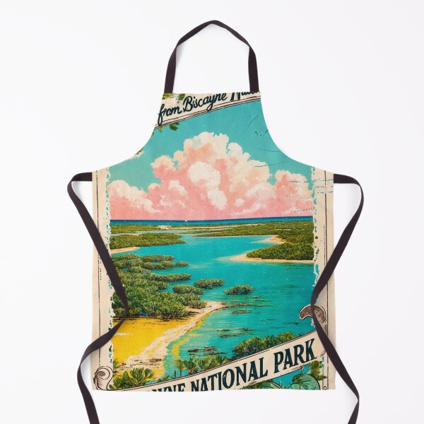 Item preview, Biscayne National Park Postcard Vintage Retro Travel designed and sold by TravelPostcardGems.