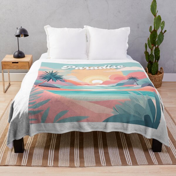Item preview, Summer Paradise Artwork - Enhance Your Space with Relaxing Tropical Vibes designed and sold by MiszungART.
