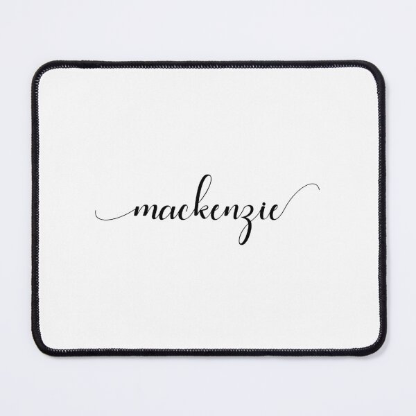 Item preview, Mackenzie - Custom name on delicate black cursive font designed and sold by To the Lua.