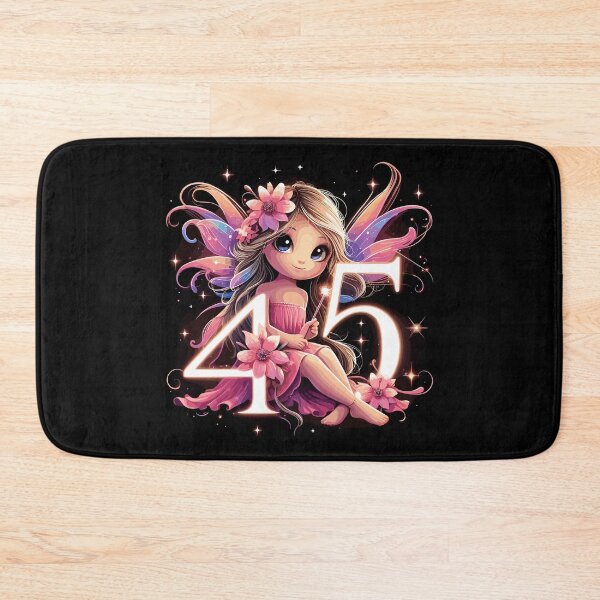 Item preview, 45 years fairy elf birthday anniversary gift designed and sold by Pineapple-Tree.