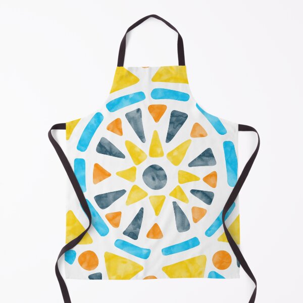 Item preview, Mandala Orange Yellow Blue AroAce Pride Flag designed and sold by JoyfulJen.