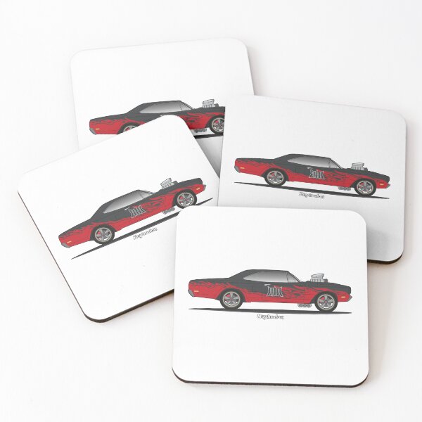 Item preview, HW Acceleracers 70 Plymouth Roadrunner Vector Art designed and sold by Heybratan.