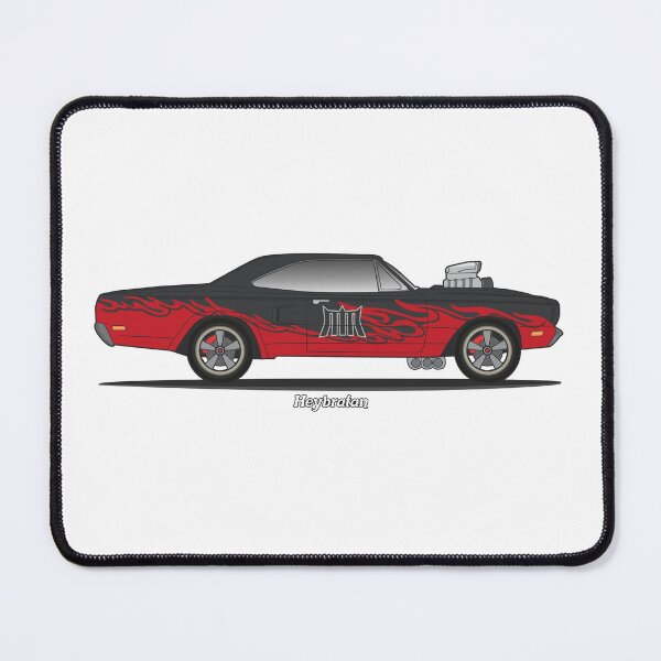 Item preview, HW Acceleracers 70 Plymouth Roadrunner Vector Art designed and sold by Heybratan.