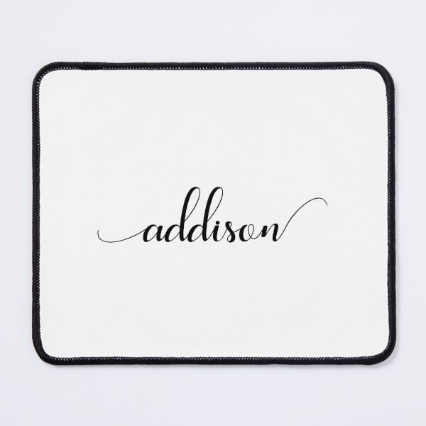 Item preview, Addison - Custom name on delicate black cursive font designed and sold by To the Lua.