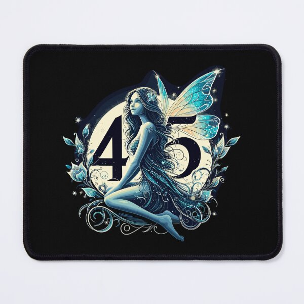 Item preview, 45 years fairy elf birthday anniversary gift designed and sold by Pineapple-Tree.