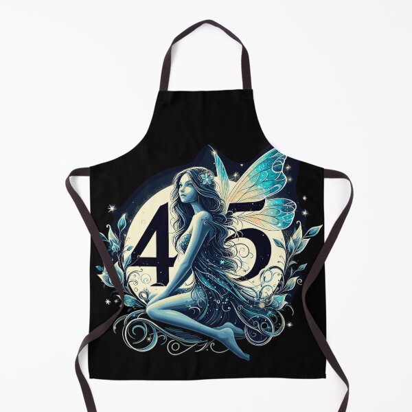 Item preview, 45 years fairy elf birthday anniversary gift designed and sold by Pineapple-Tree.