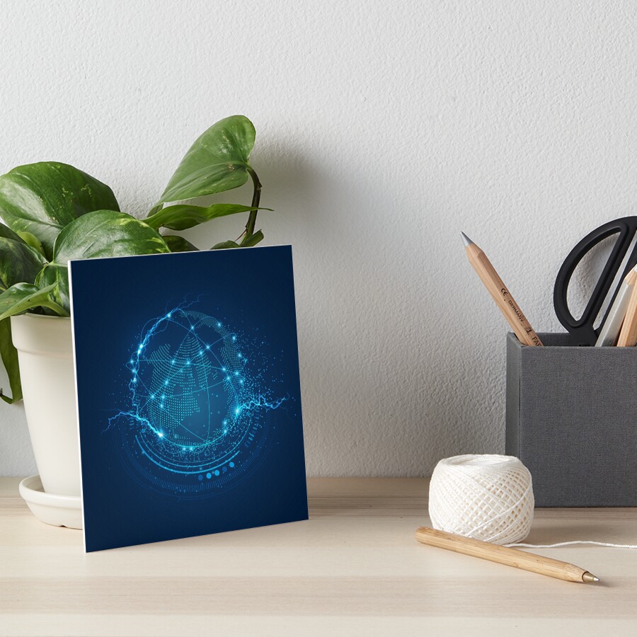 Item preview, Art Board Print designed and sold by NiamLab.