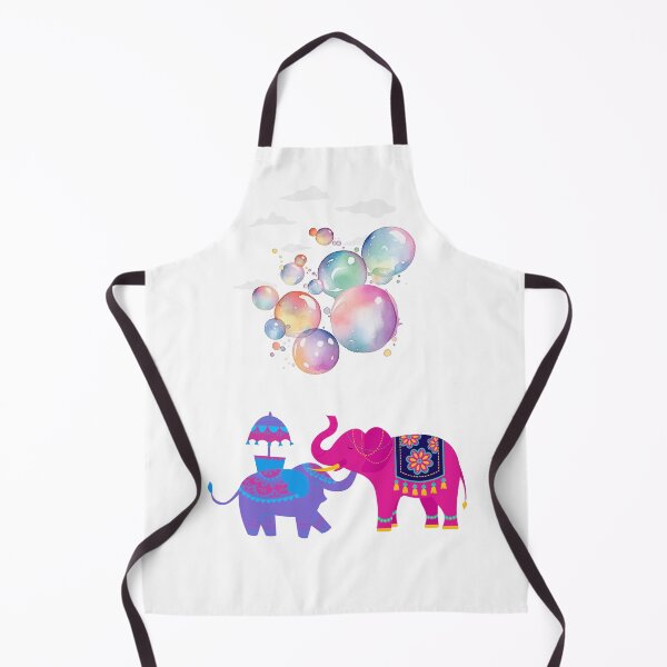 Item preview, Mom amd baby elephants with bubbles designed and sold by AmazingHisLove.