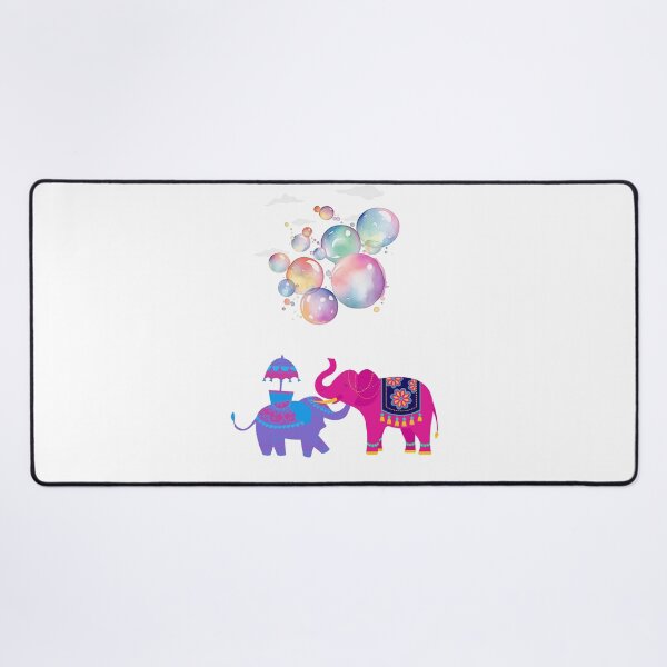Item preview, Mom amd baby elephants with bubbles designed and sold by AmazingHisLove.