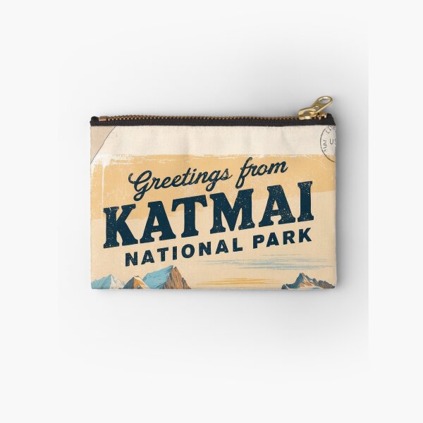 Item preview, Katmai National Park Postcard Vintage Retro Travel designed and sold by TravelPostcardGems.