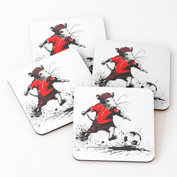 Item preview, Kickin´Rat: Football fan (Switzerland jersey) designed and sold by flamenco-verde.