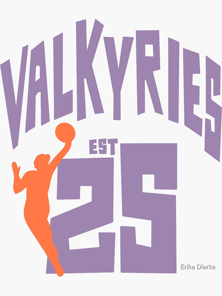 Thumbnail 3 of 3, Sticker, The Golden State Valkyries aesthetic retro, established 2025 designed and sold by itstheatre.