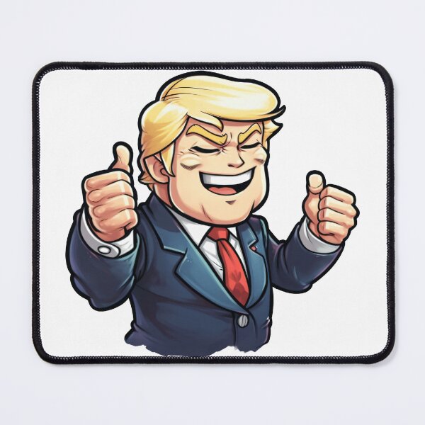 Item preview, President Donald Trump Happy designed and sold by Eso-Genesis.