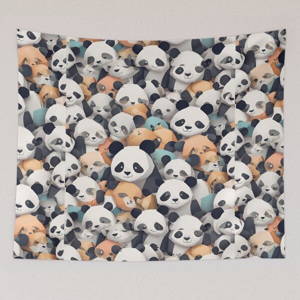 Item preview, Panda Pattern designed and sold by pUNKnown.