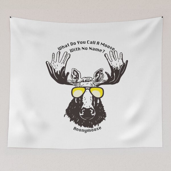 Item preview, Anonymoose-yellow-version designed and sold by toolongdidntdraw.