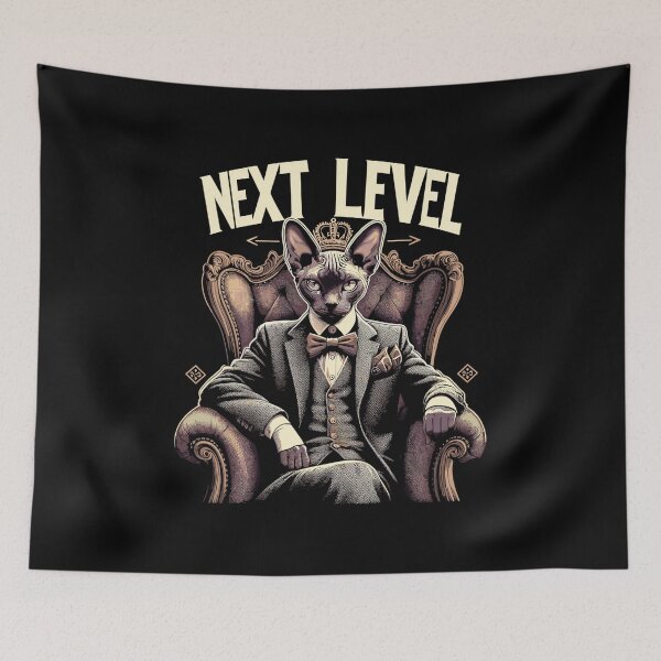 Item preview, Cornish Rex Suit Next Level Cat Gift designed and sold by Pineapple-Tree.
