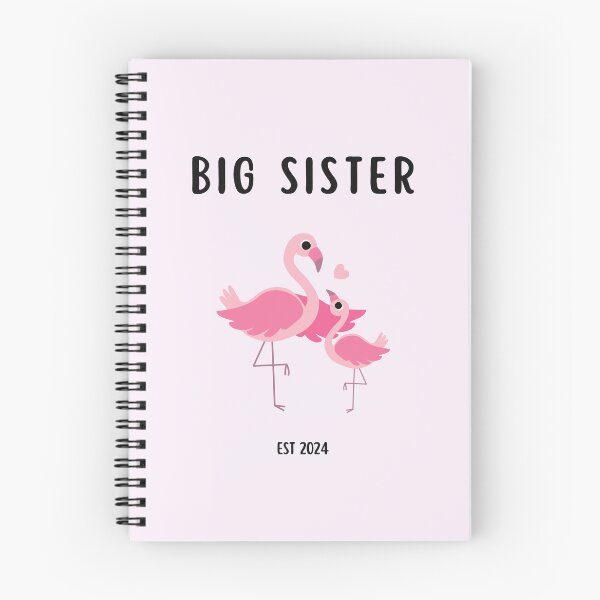 Item preview, Anuncio de la familia Flamingo sobre el nacimiento de la hermana mayor en 2024 designed and sold by Ninjakandy.