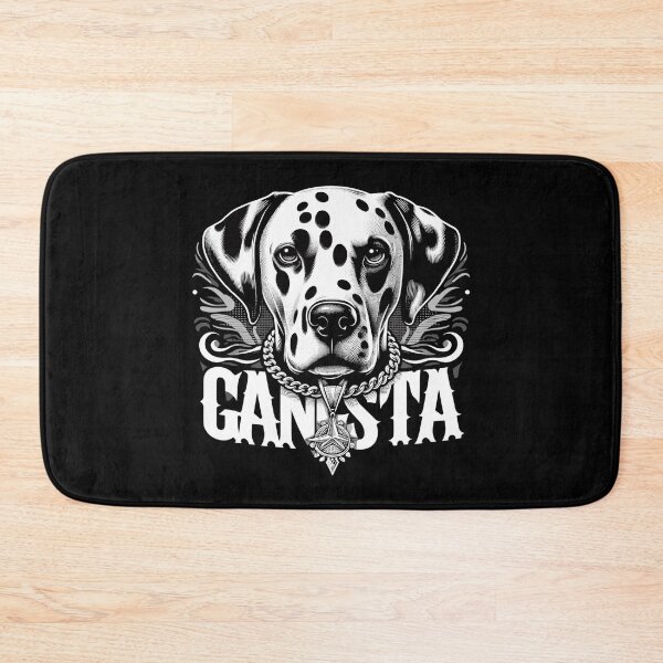 Item preview, Dalmatian Gangsta Gangster Dog Gift designed and sold by Pineapple-Tree.