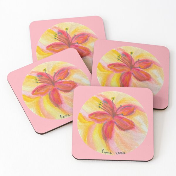 Item preview, australian frangipani in watercolour designed and sold by ChitteringArt.