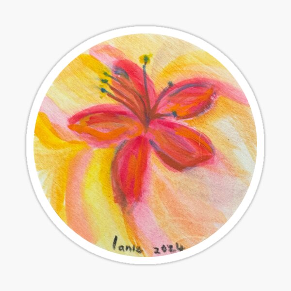 Item preview, australian frangipani in watercolour designed and sold by ChitteringArt.