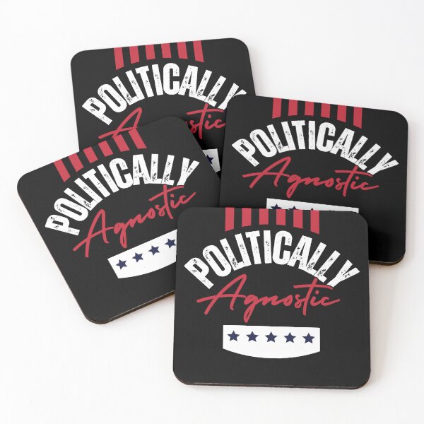 Item preview, Politically Agnostic - Political Quote T-Shirt  designed and sold by PixelGrafiks.