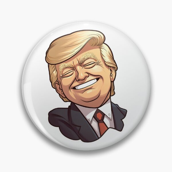 Item preview, President Donald Trump Happy designed and sold by Eso-Genesis.