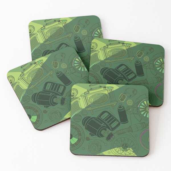 Item preview, Abstract Mechanics: Motor and Car Parts Puzzle designed and sold by AlienSativo.