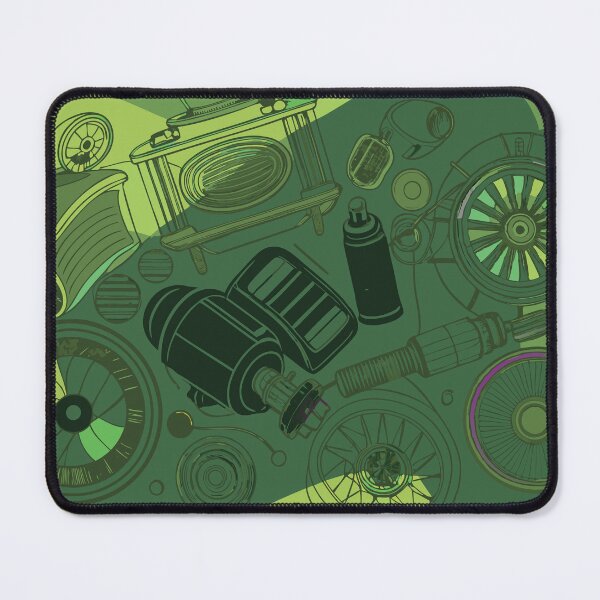 Item preview, Abstract Mechanics: Motor and Car Parts Puzzle designed and sold by AlienSativo.