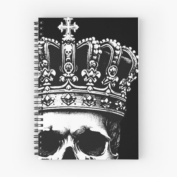 Item preview, Dark Art Skull Crown Skull King Throne Prince Vintage Grunge Tattoo designed and sold by MORSPECTIVE.