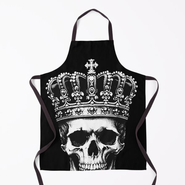Item preview, Dark Art Skull Crown Skull King Throne Prince Vintage Grunge Tattoo designed and sold by MORSPECTIVE.
